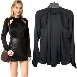 C/MEO Collective | Can’t Resist L/S Top Long Sleeve Black NWT